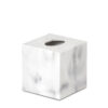 Baker Tissue Box – White Marble