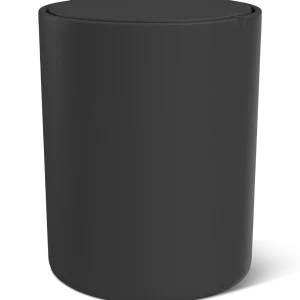 Sano ruslafata á baðherbergi svört