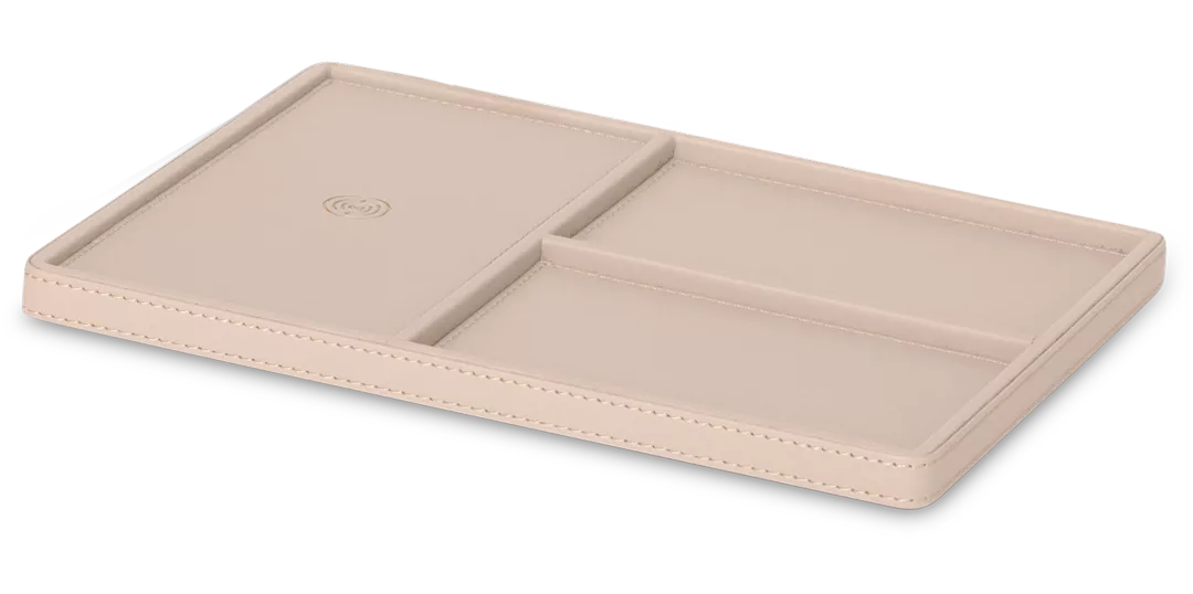 Baros hleðslubakki, natural – Ljósbrúnn