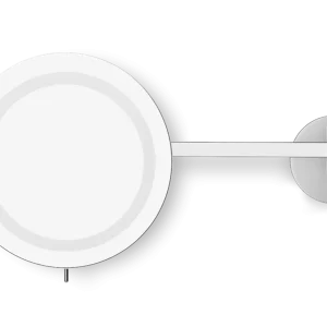 Spegill hótel LED baðspegill krom